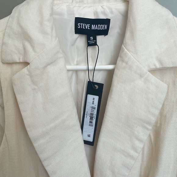 NWT Steven Madden Paris Double Breasted Blazer Romper - Picture 6 of 13